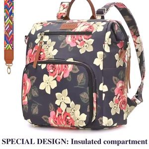 Floral Lunch Backpack